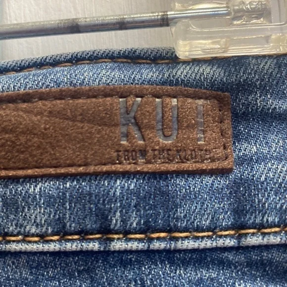 Kut from the kloth denim jeans with rolled cuff. H-11 - Picture 4 of 4